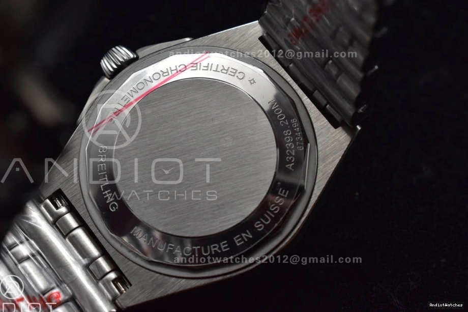 Black 1:1 UrbanStyle Factory Best Dial SS Bracelet GMT Breitling 530 Automatic On 40mm BLS A Chronomat Edition 1104